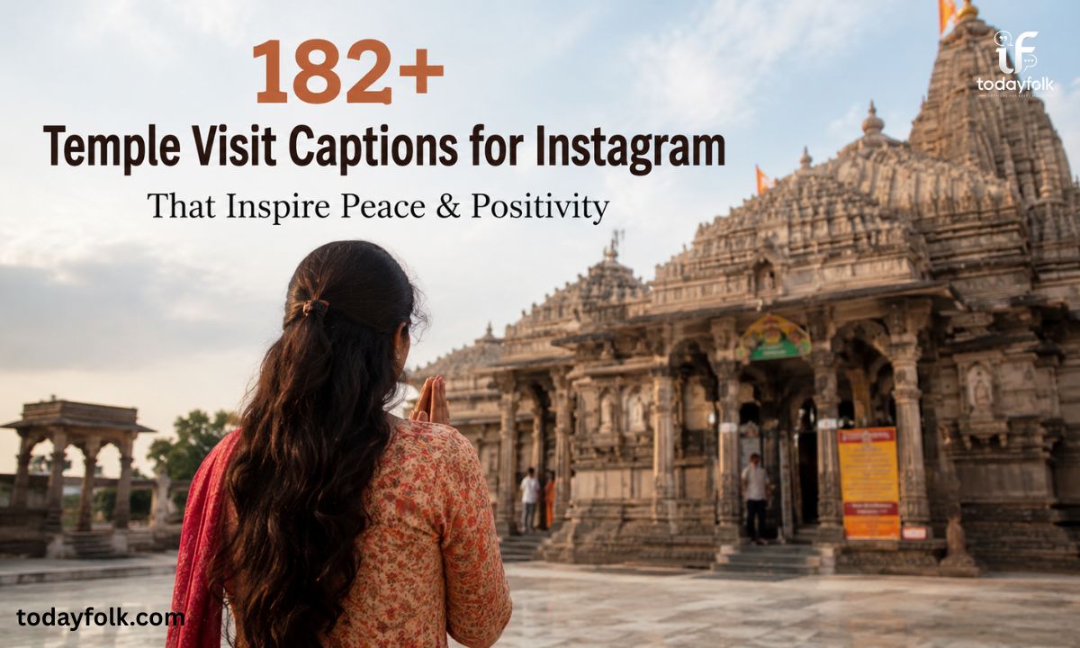 182+ Temple Visit Captions for Instagram That Inspire Peace & Positivity