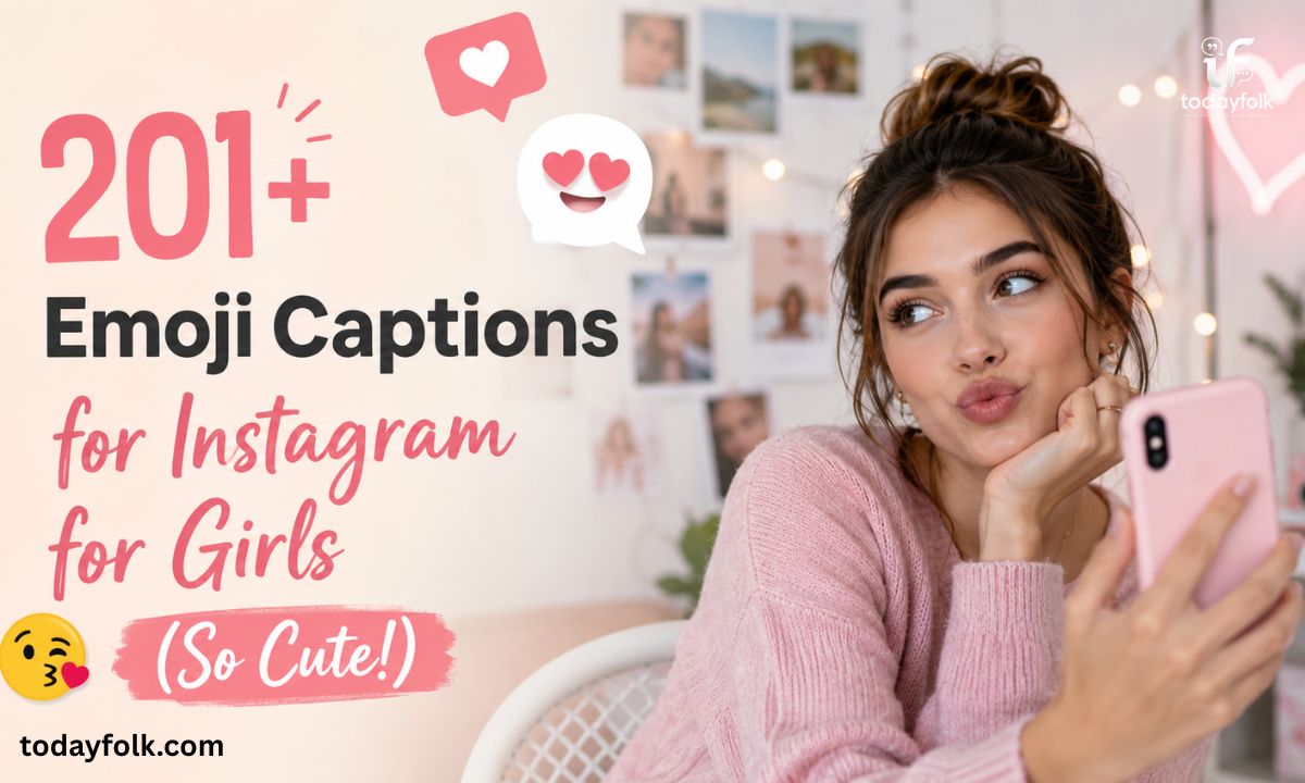 201+ Emoji Captions for Instagram for Girls (So Cute!)”