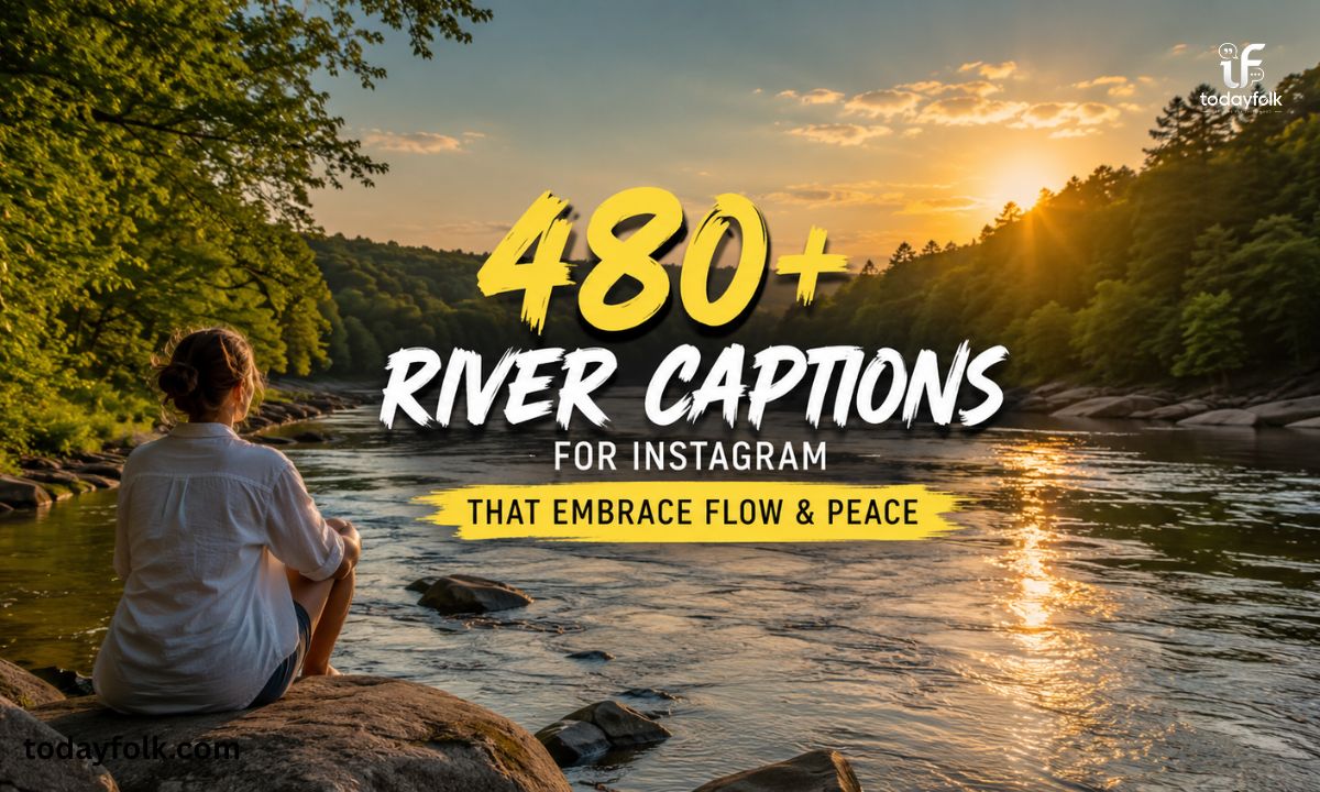 480+ River Captions for Instagram That Embrace Flow & Peace