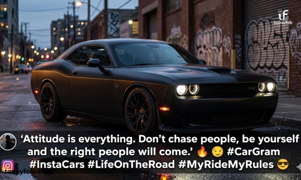 attitude car captions for instagram