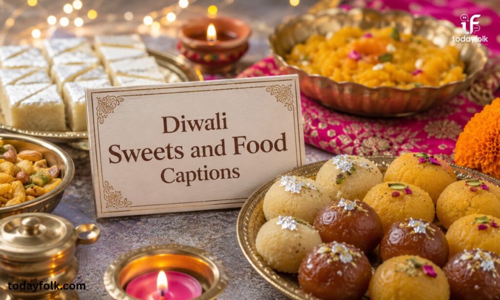 Diwali Sweets and Food Captions