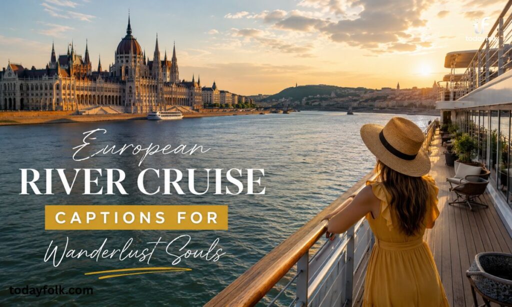 European River Cruise Captions for Wanderlust Souls