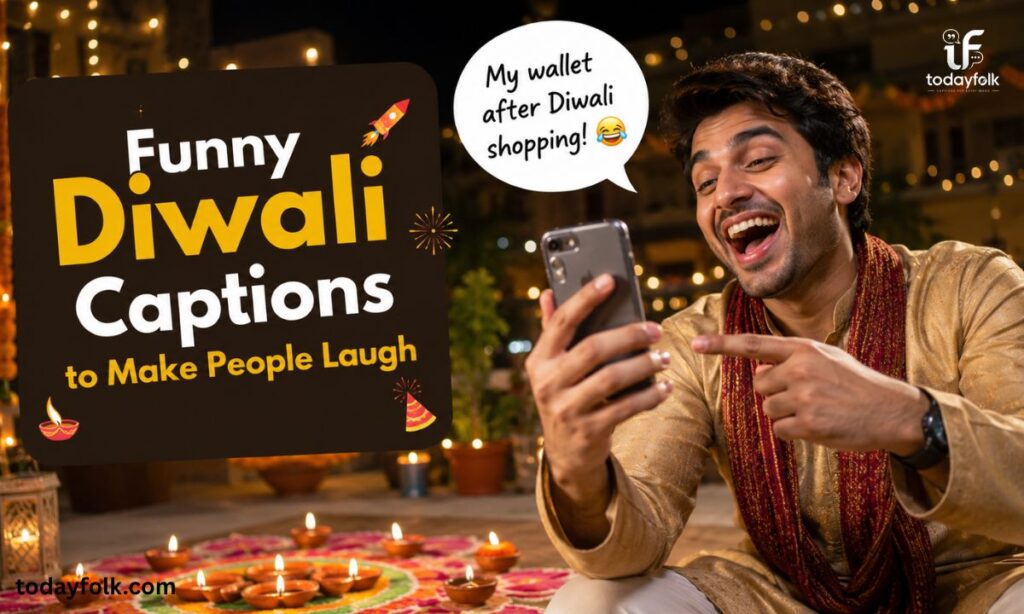 Funny Diwali Captions to Make People Laugh