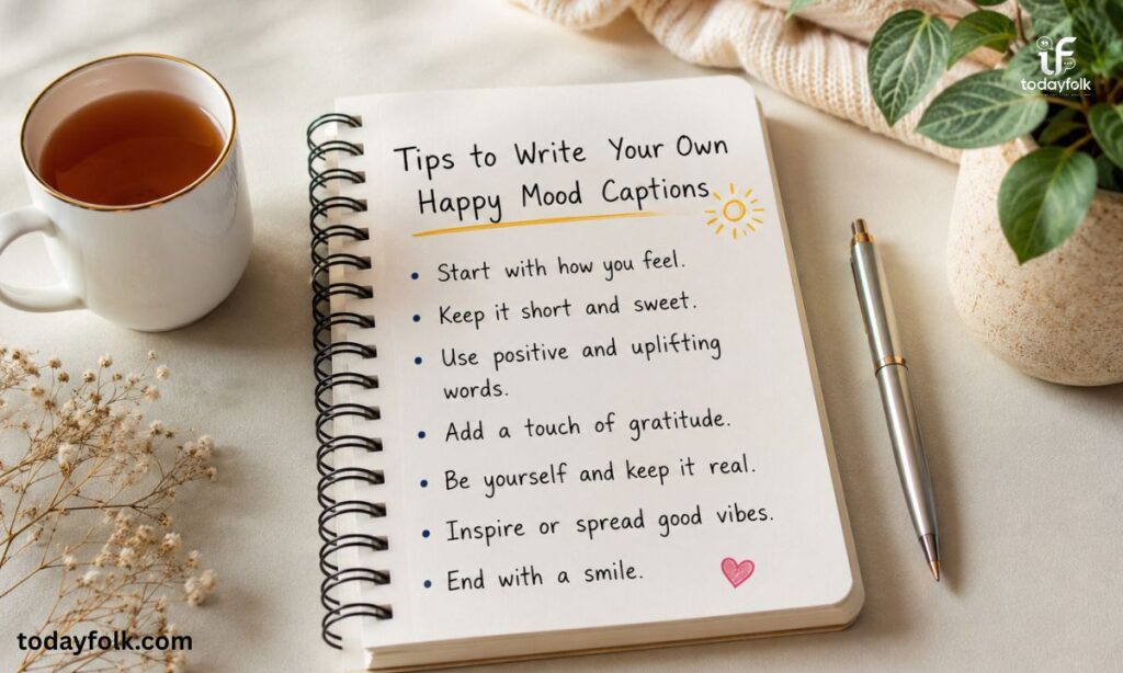 Tips to Write Your Own Happy Mood Captions