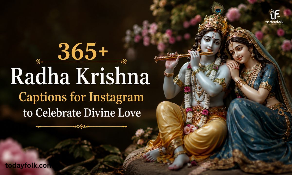 365+ Radha Krishna Captions for Instagram to Celebrate Divine Love