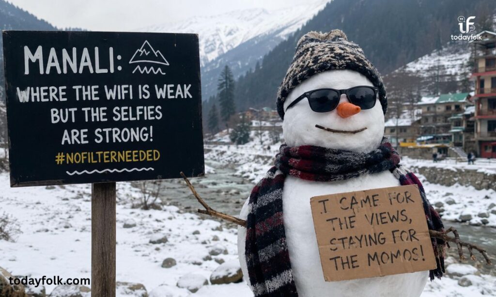Funny Manali Captions for Instagram