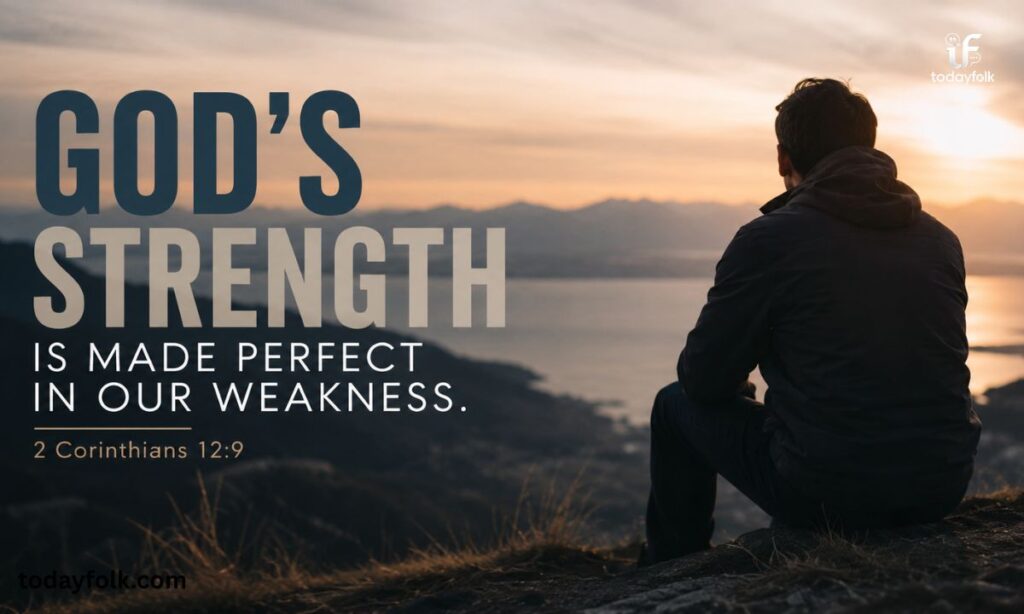 God’s Strength Captions for Hard Times
