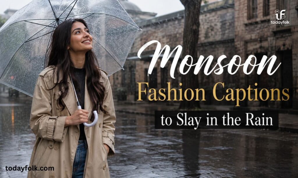 Monsoon Fashion Captions to Slay in the Rain