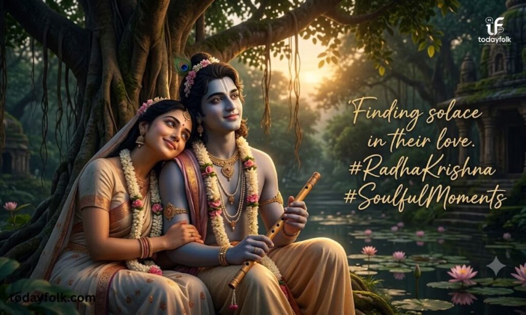 Radha Krishna Captions for Spiritual Instagram Pages