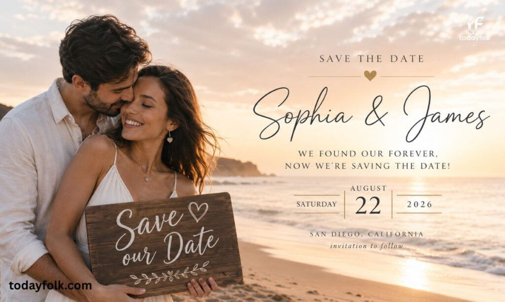 Romantic Save the Date Quotes for Couples