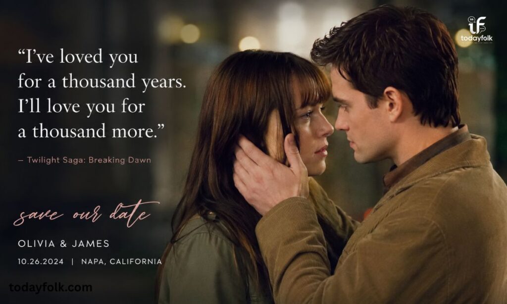 Save the Date Quotes from Romantic Movies