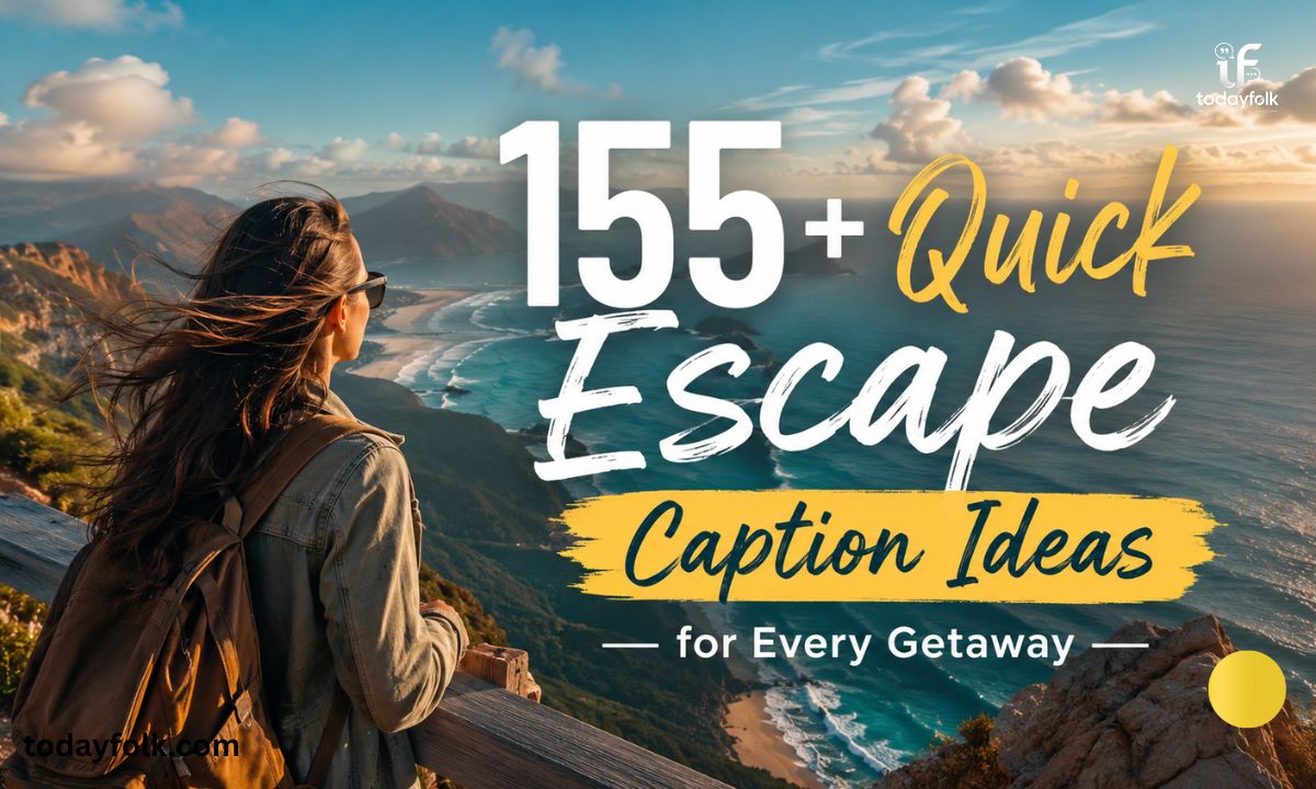 155+ Quick Escape Caption Ideas for Every Getaway 