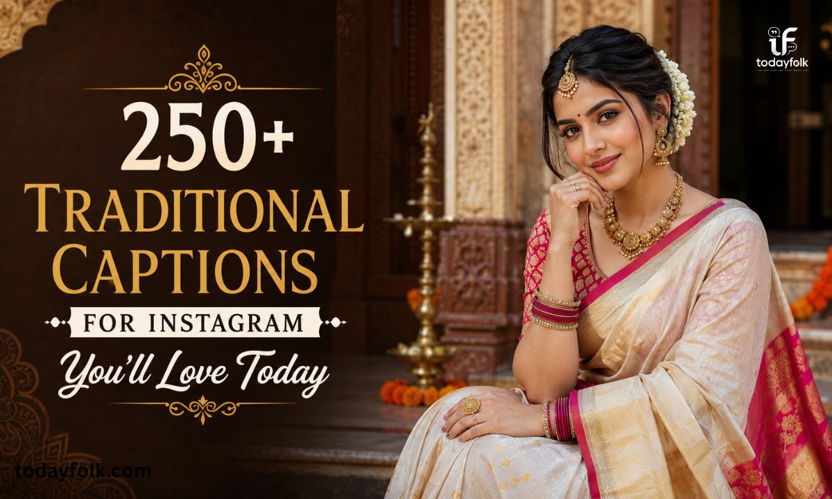 250+ Traditional Captions for Instagram You’ll Love Today 
