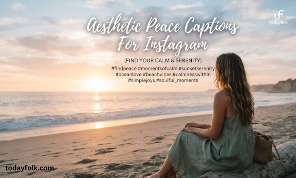 Aesthetic Peace Captions For Instagram