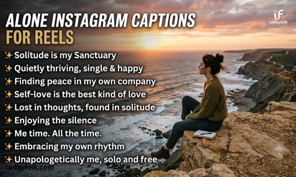 Alone Instagram Captions for Reels