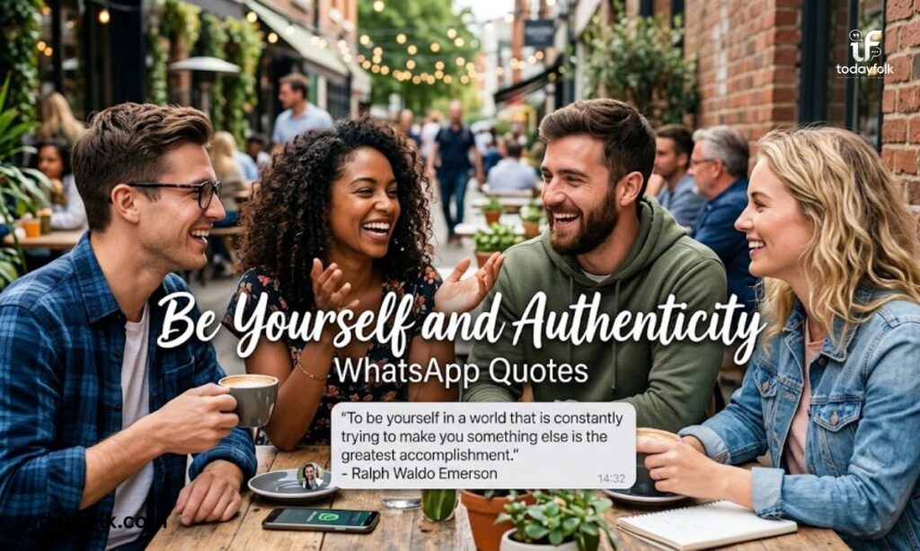 Be Yourself and Authenticity WhatsApp Quotes
