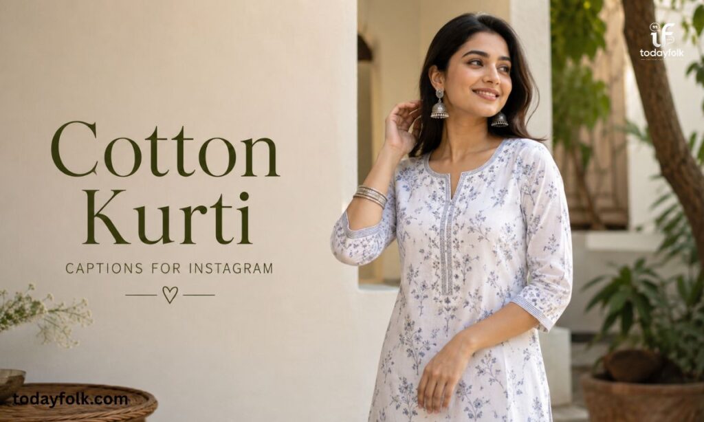 Cotton Kurti Captions for InstagramΒ
