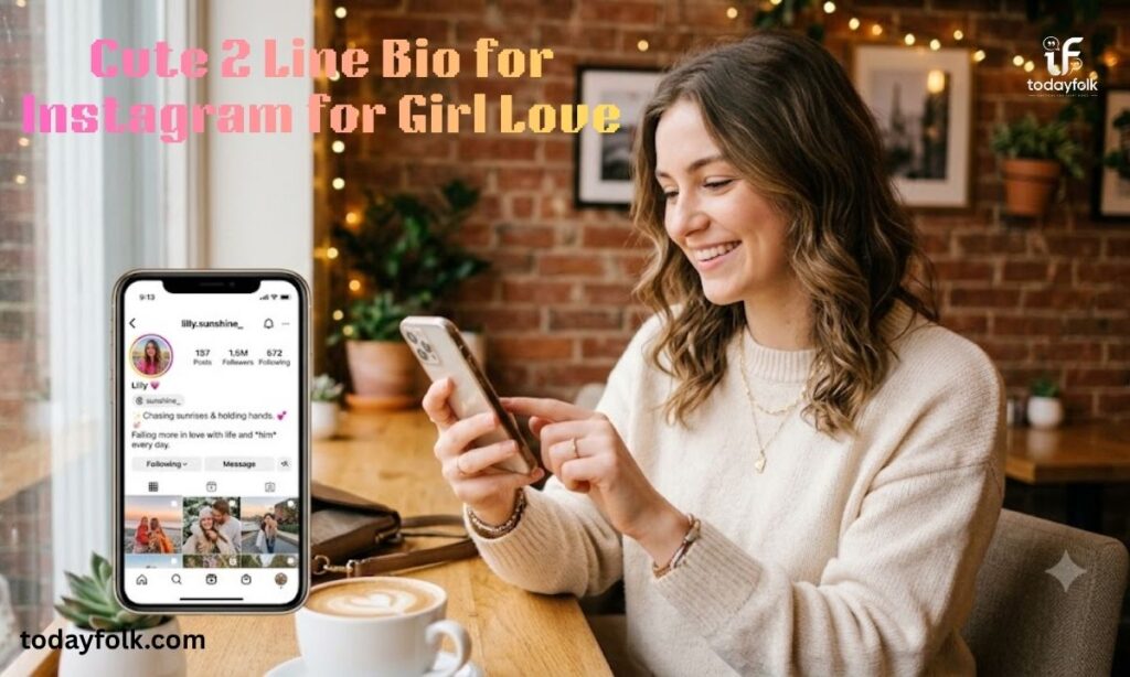 Cute 2 Line Bio for Instagram for Girl Love