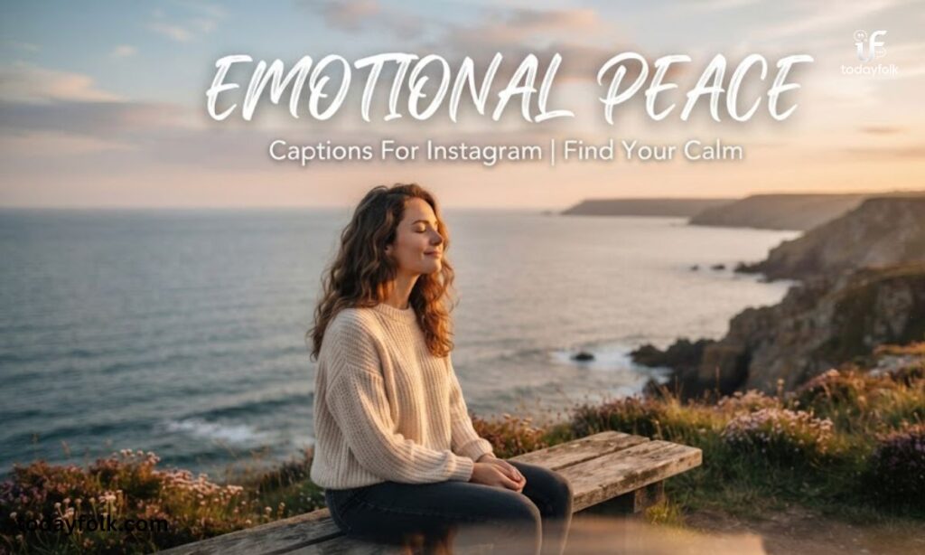 Emotional Peace Captions For Instagram