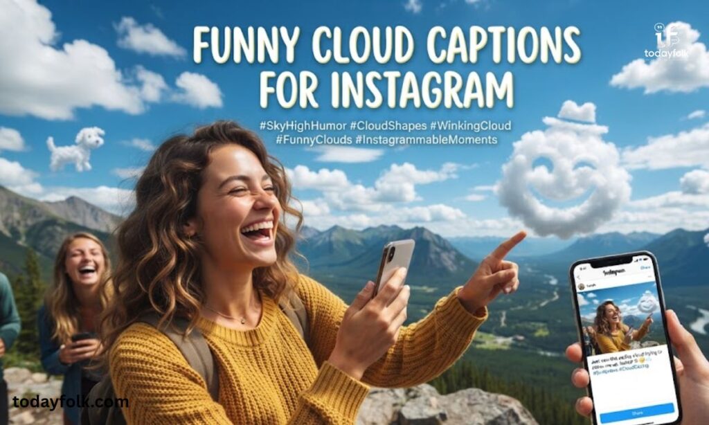 Funny Cloud Captions For Instagram