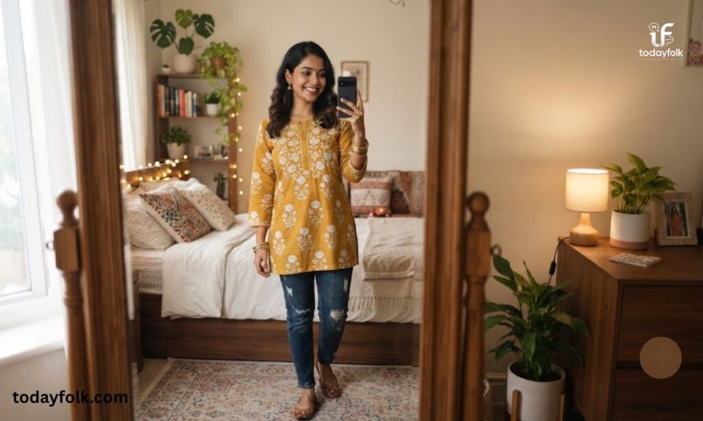Mirror Selfie Desi Girl Captions For Instagram