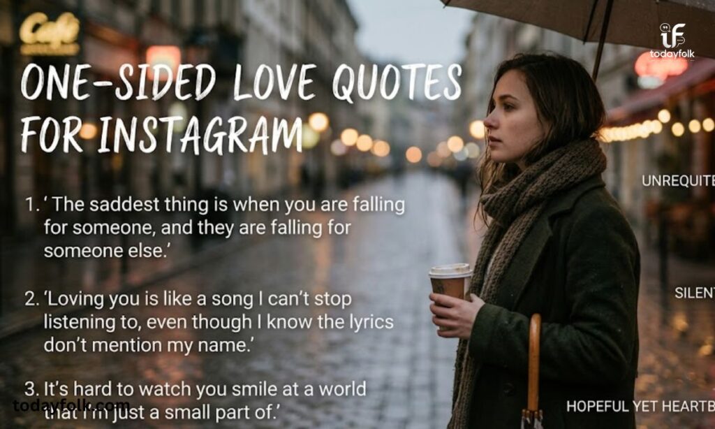 One-Sided Love Quotes for Instagram