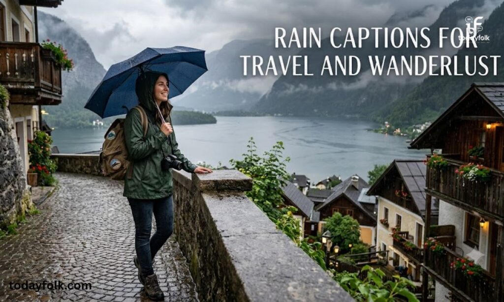 Rain Captions for Travel and Wanderlust