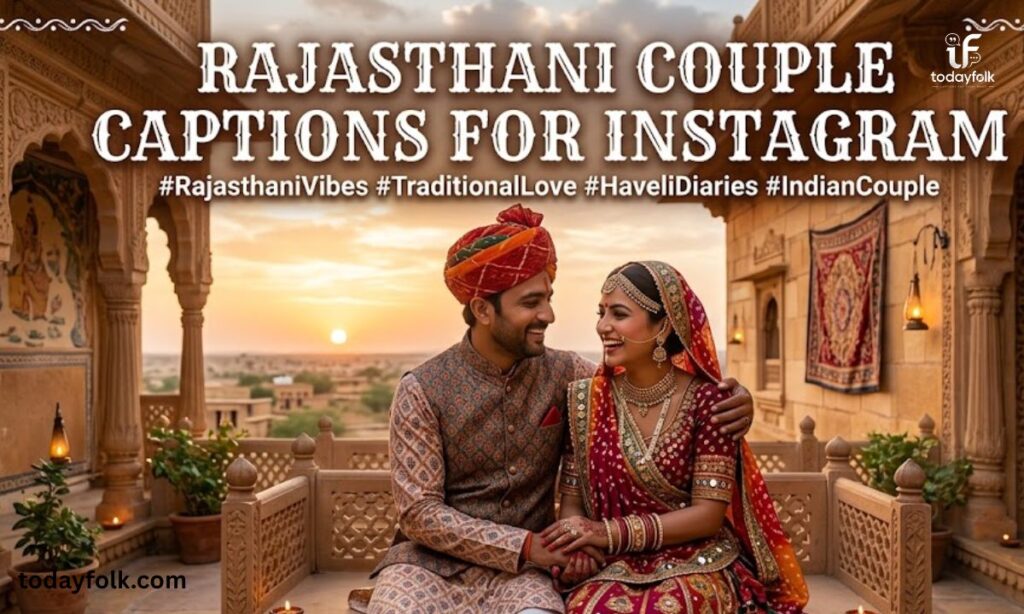 Rajasthani Couple Captions for Instagram