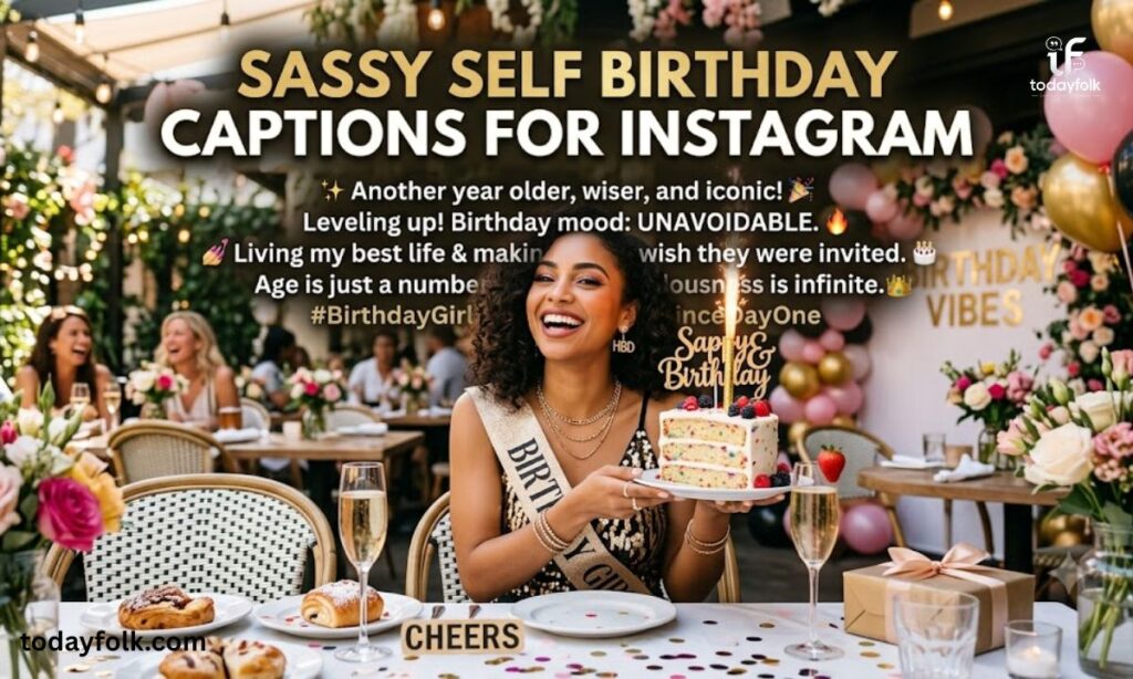 Sassy Self Birthday Captions for Instagram