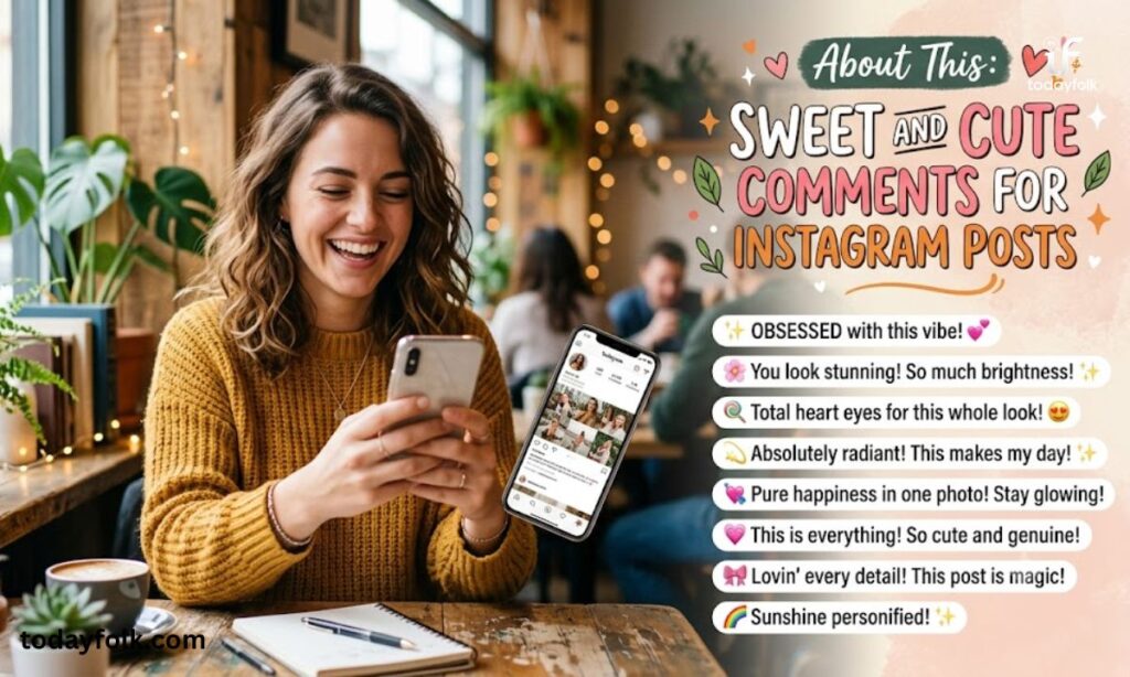 Sweet and Cute Comments for Instagram Post