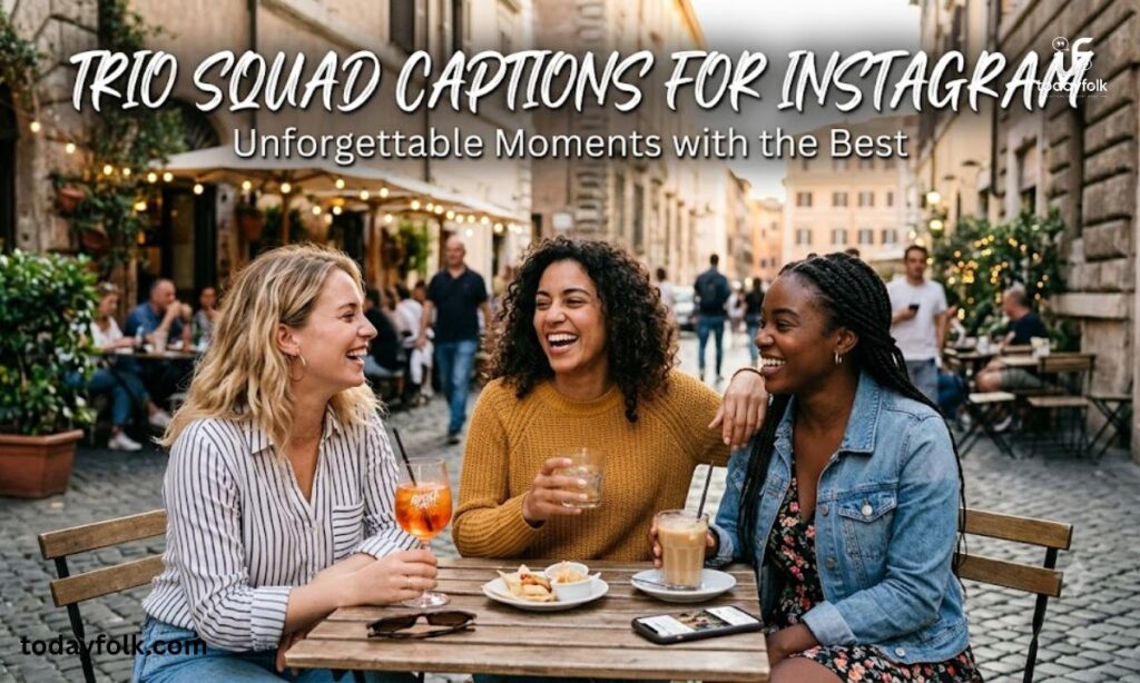 Trio Squad Captions for Instagram